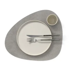 LIND DNA Hippo placemat curve, anthracite Grey New
