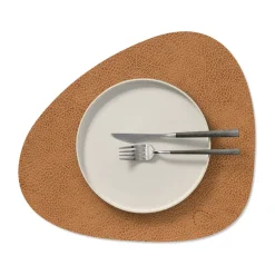 LIND DNA Hippo placemat curve M, Natural Brown Discount