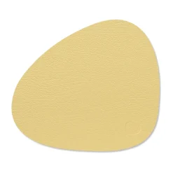 LIND DNA Hippo placemat curve S, gold Gold-coloured Best