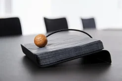 LIND DNA Hippo String napkin holder, -anthracite Black Online