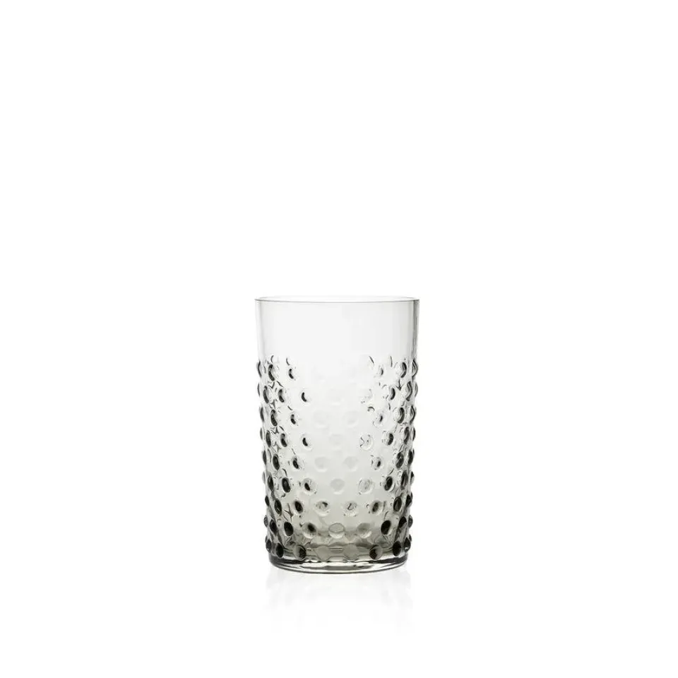 Anna Von Lipa Hobnail glass 20 cl, Cashmere Grey Sale