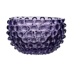 Anna Von Lipa Hobnail Tapas 11.5 cm, Indigo Purple Hot