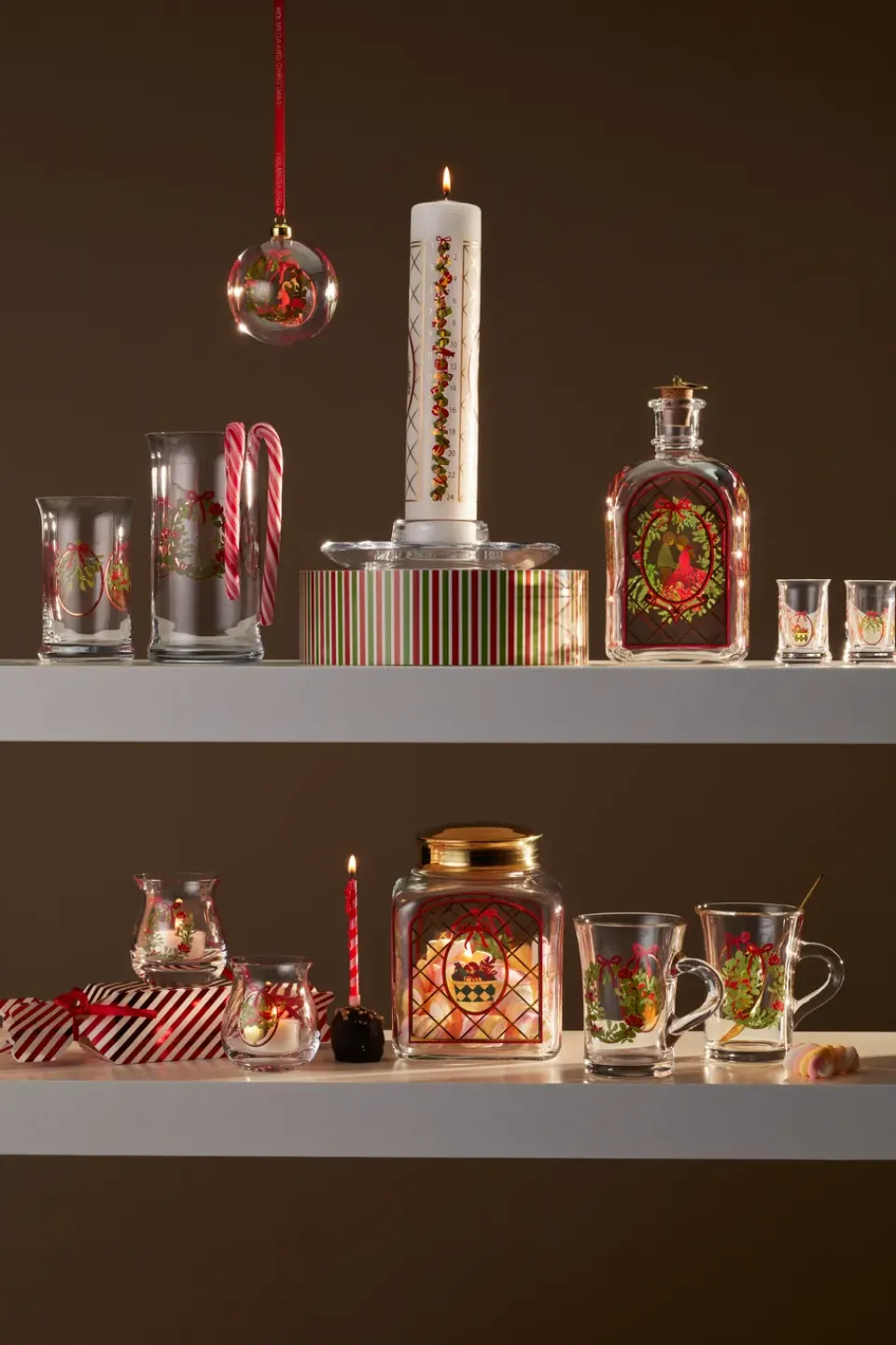 Holmegaard Christmas snaps glass 2-pack, 2025 Multi New
