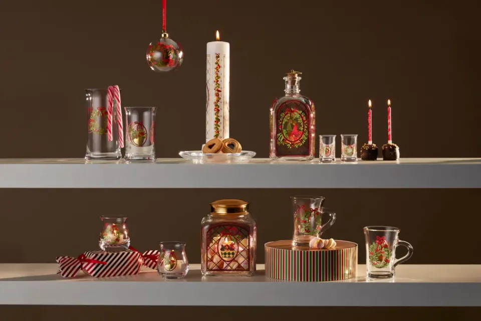 Holmegaard Christmas snaps glass 2-pack, 2025 Multi New