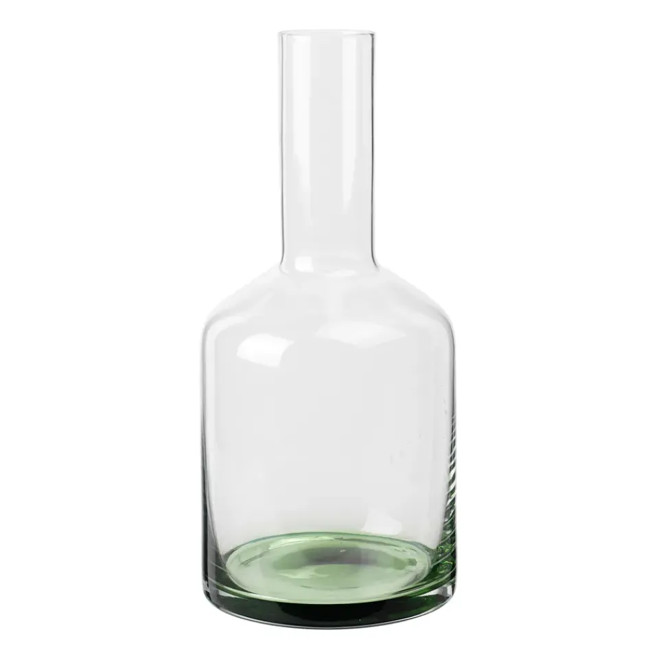 Broste Copenhagen Hue carafe 1.1 l, Clear-olive Green Outlet