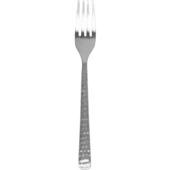 Broste Copenhagen Hune fork, Brushed satin hammered Silver-coloured Clearance