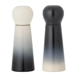Bloomingville Hyman salt and pepper mill 2-piece, Blue Sale
