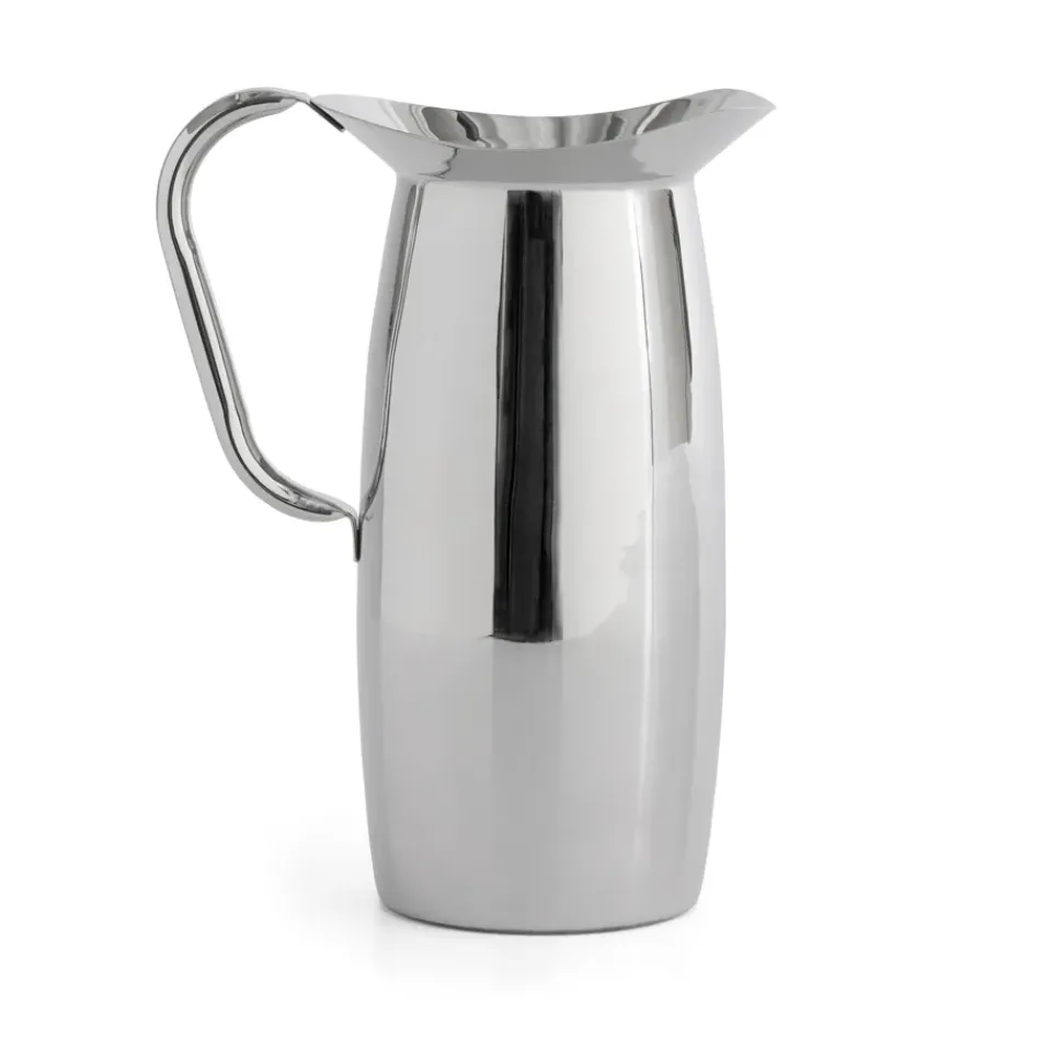 HAY Indian Steel Pitcher pot, Tall 0.92 L Silver-coloured Best