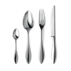 Gense Indra cutlery set 16 pieces, stainless steel Silver-coloured Discount