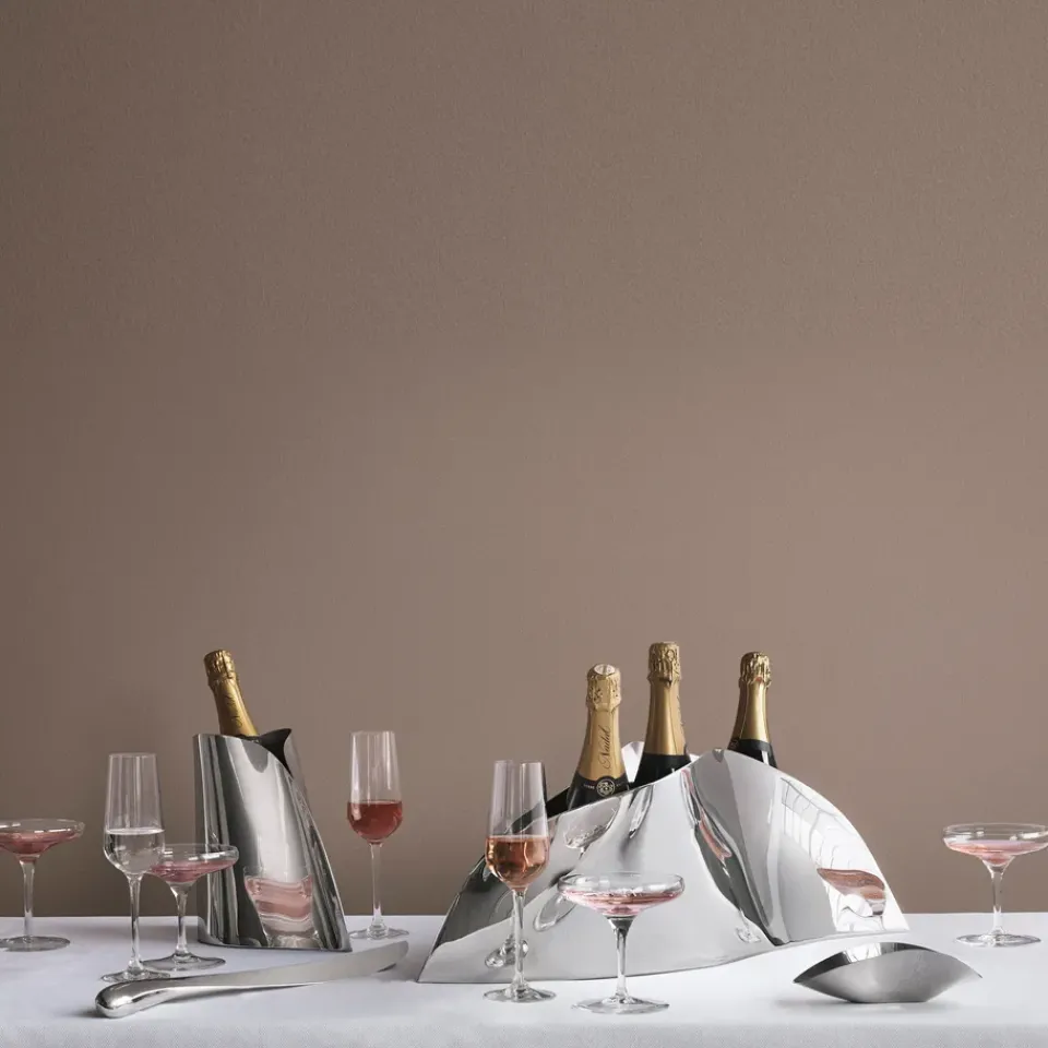 Georg Jensen Indulgence grand champagne cooler, 60 cm GreySilver-coloured Online