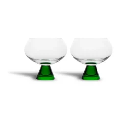Byon Indy glass 24 cl 2-pack, Green-clear GreenTransparent Discount