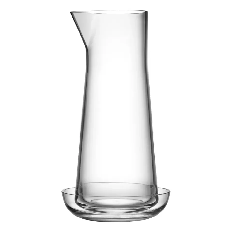 Orrefors Informal carafe with bowl 1 L, Clear Transparent Best