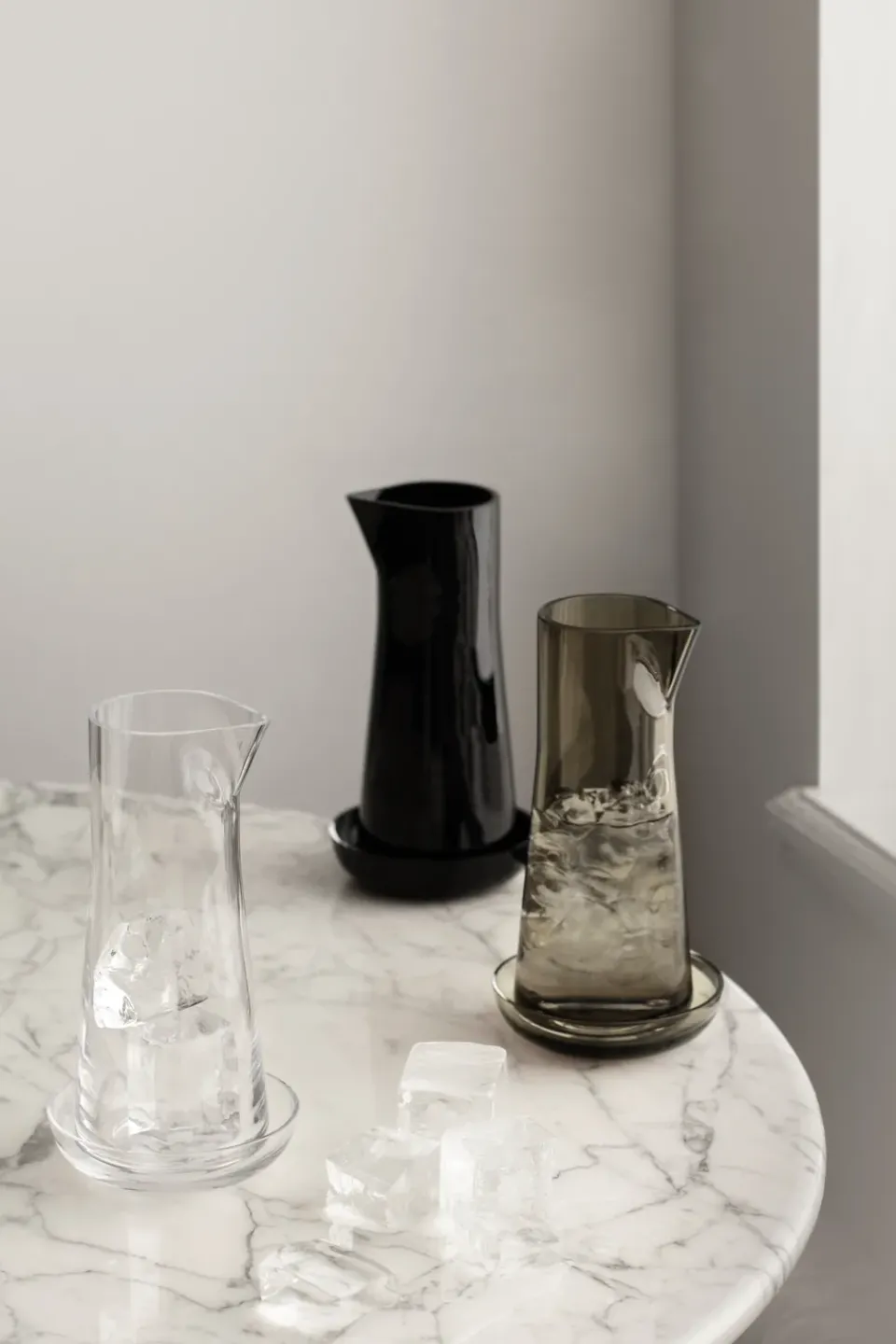 Orrefors Informal carafe with bowl 1 L, Clear Transparent Best