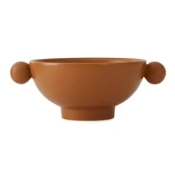OYOY Inka bowl Ø14.5 cm, Caramel Brown Sale