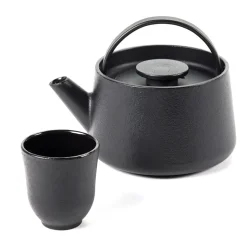 Serax Inku teapot cast-iron 80 cl, Black