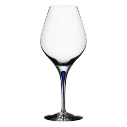 Orrefors Intermezzo wine glass 60 cl, Clear / Blue Discount