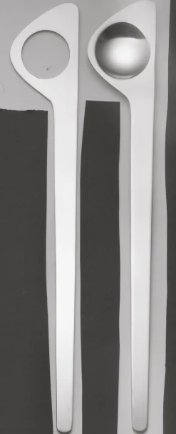 Stelton Jacobsen salad set, salad set Silver-coloured Discount