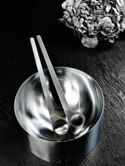 Stelton Jacobsen salad set, salad set Silver-coloured Discount
