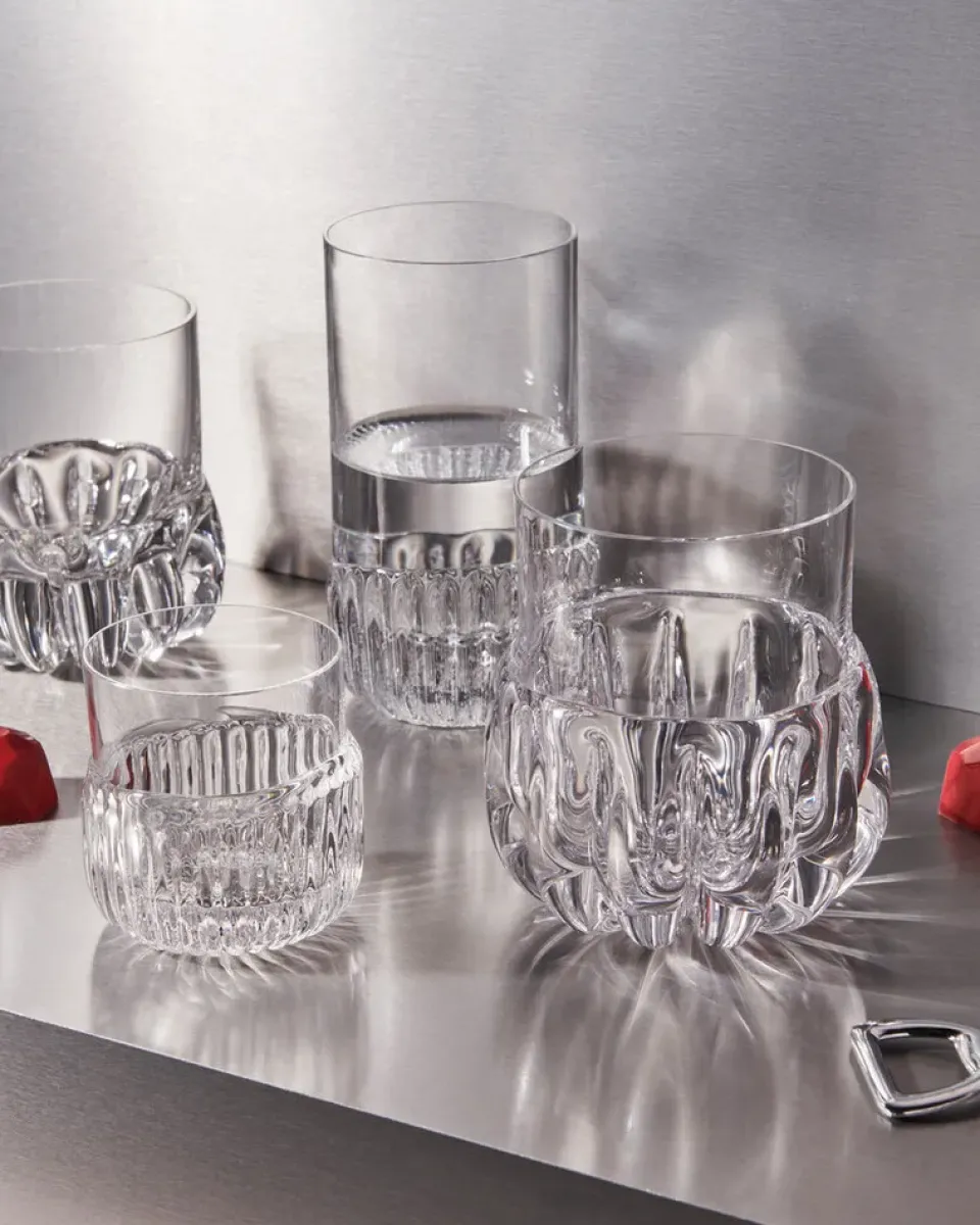Kosta Boda Jomo drinking glass 38 cl, Clear Transparent Hot