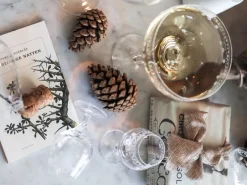 Wik & Walsøe Julemorgen champagne glass, 20 cl Transparent Discount