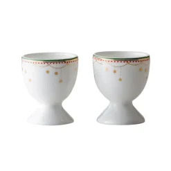 Wik & Walsøe Julemorgen egg cup 2-pack, White