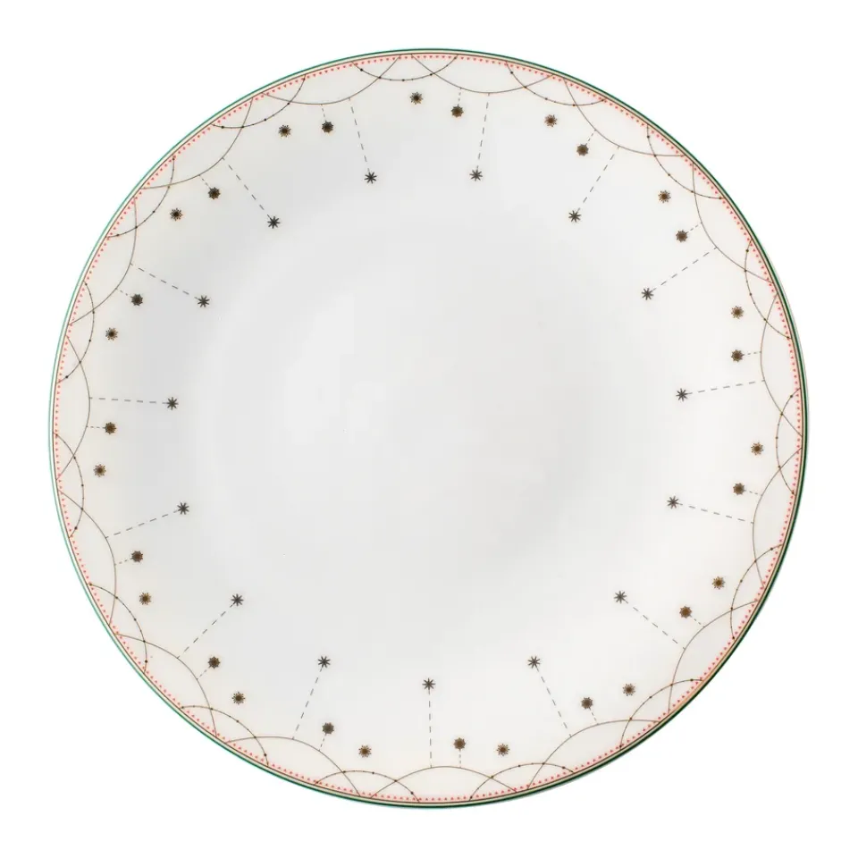 Wik & Walsøe Julemorgen plate, 25 cm MultiWhite Online