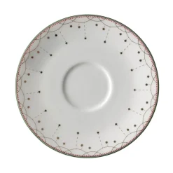 Wik & Walsøe Julemorgen saucer to 30 cl cup, white MultiWhite Clearance
