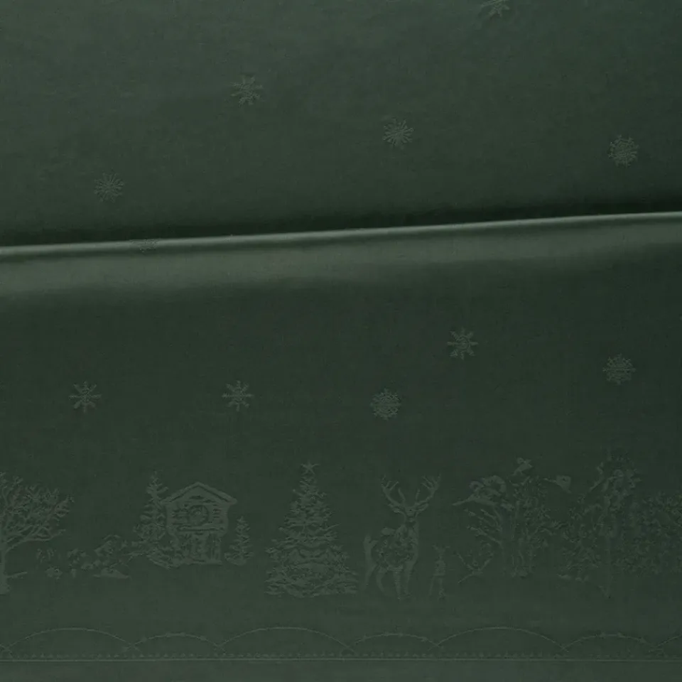 Wik & Walsøe Julemorgen tablecloth, , 140x240 cm Green Discount