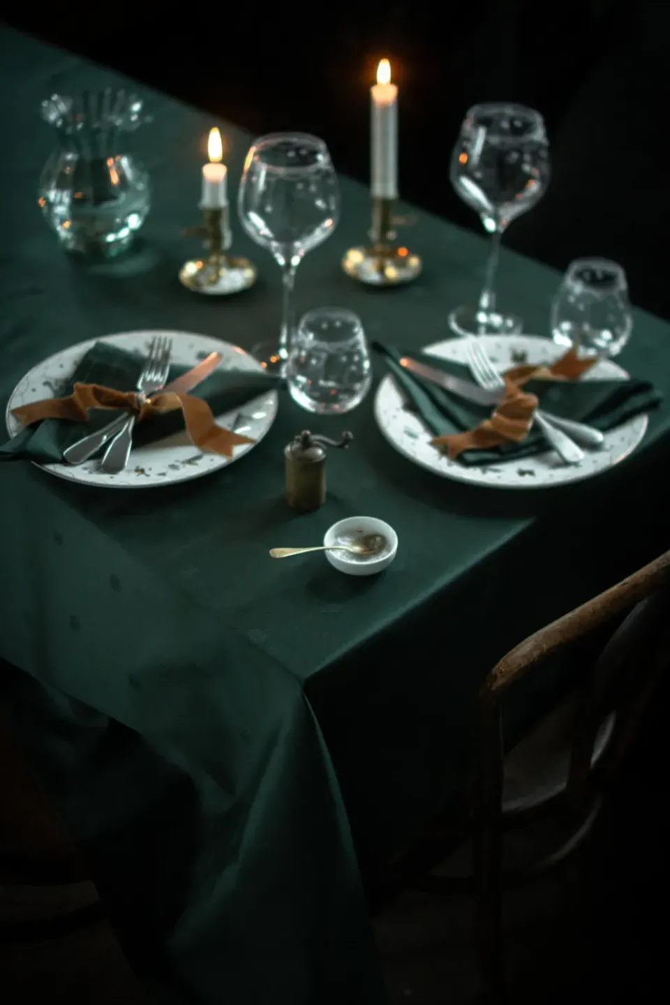 Wik & Walsøe Julemorgen tablecloth, , 140x240 cm Green Discount