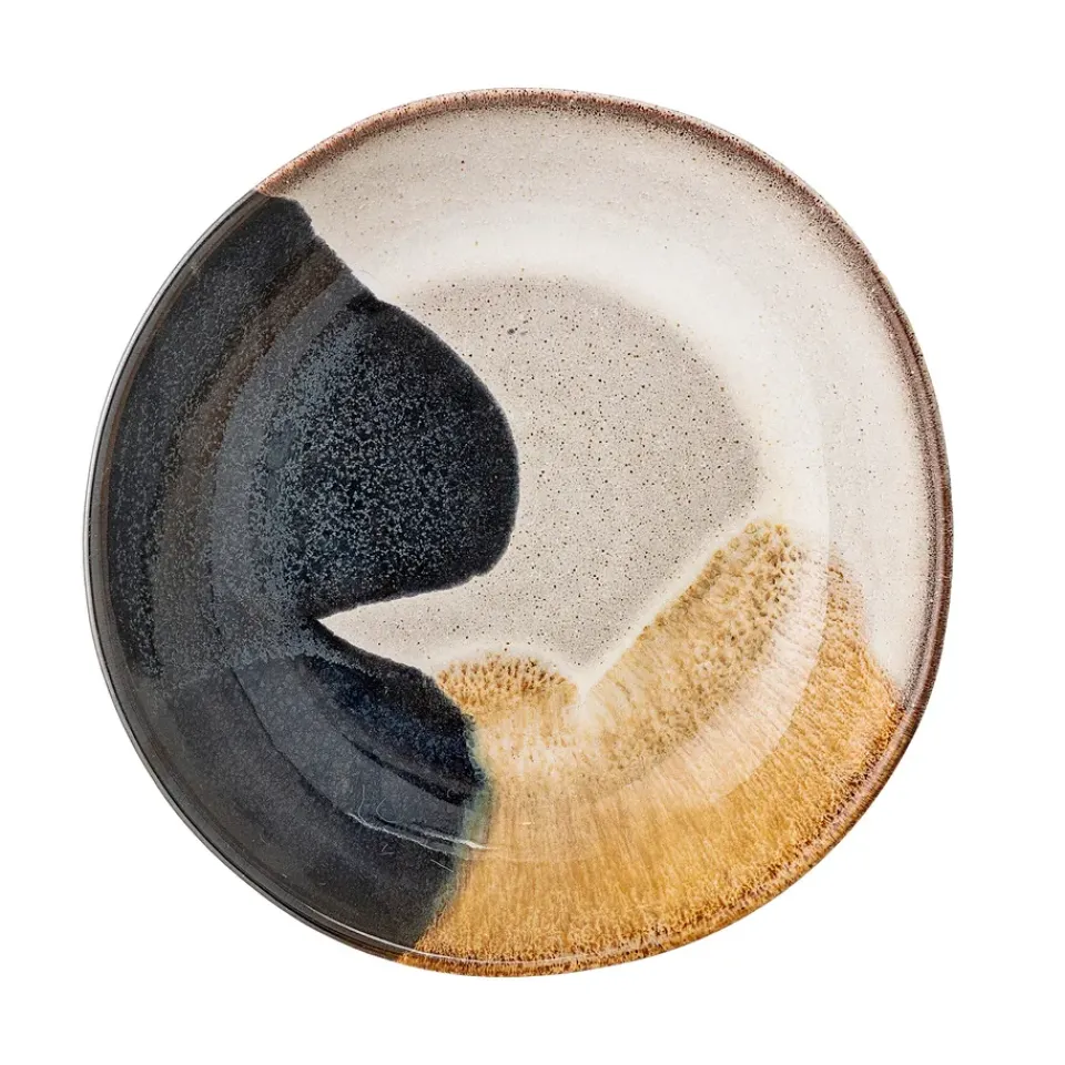 Bloomingville Jules deep plate 22 cm, Multi Clearance