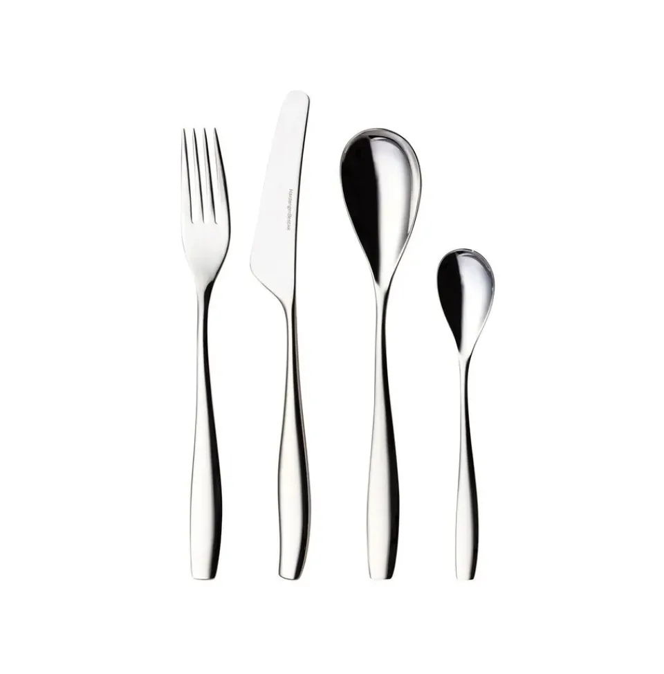 Hardanger Bestikk Julie cutlery 48 pieces, 48 pieces Silver-coloured Clearance