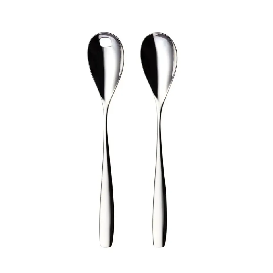 Hardanger Bestikk Julie salad set 2 pieces, 2 pieces Silver-coloured Clearance