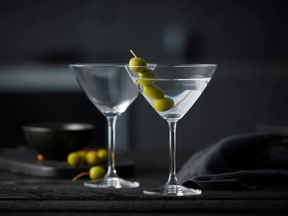 Lyngby Glas Juvel martini glass 28 cl 4-pack, Crystal Transparent Discount