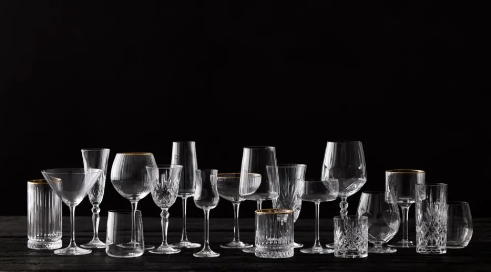 Lyngby Glas Juvel martini glass 28 cl 4-pack, Crystal Transparent Discount