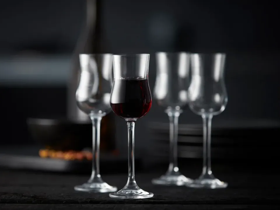 Lyngby Glas Juvel port wine glass 9 cl 6-pack, Crystal Transparent Online