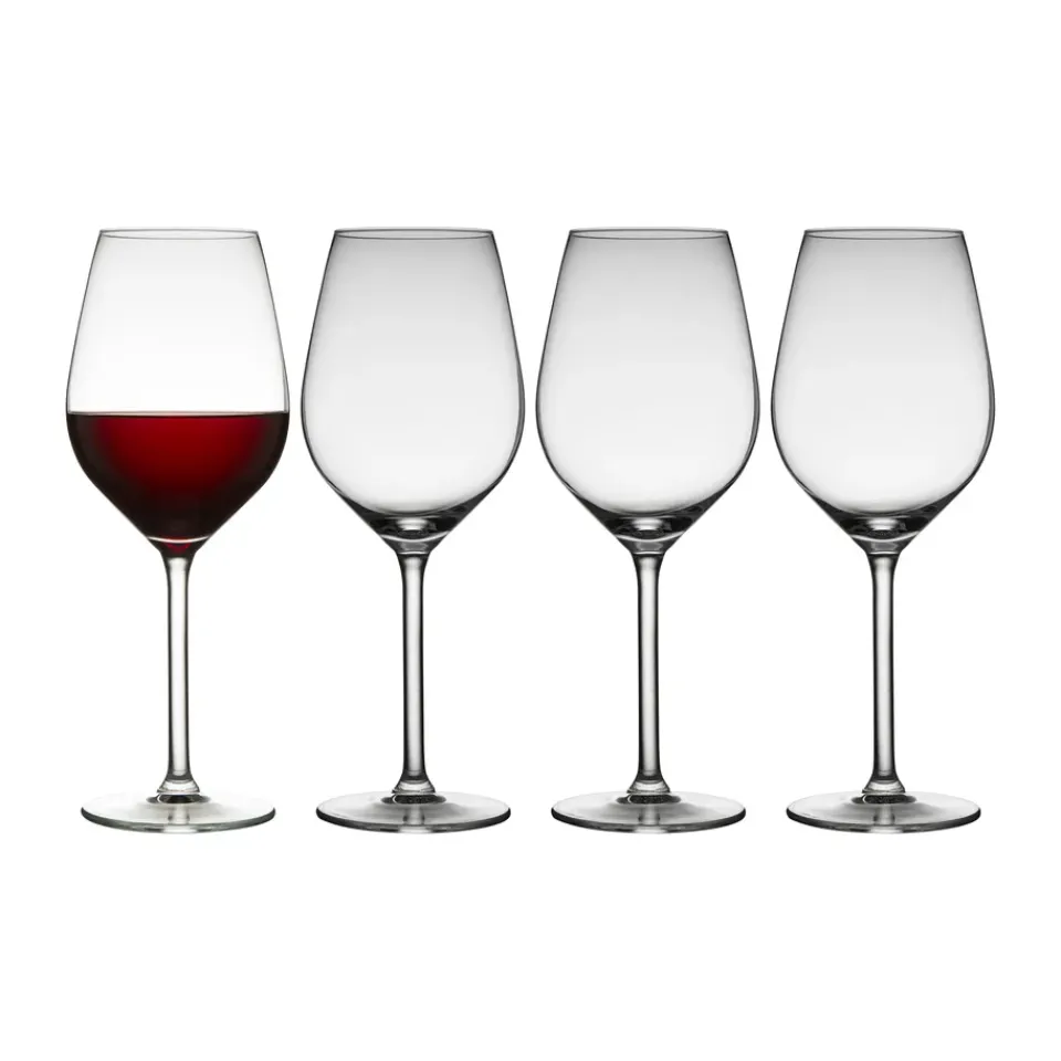 Lyngby Glas Juvel red wine glass 50 cl 4-pack, Clear Transparent Online