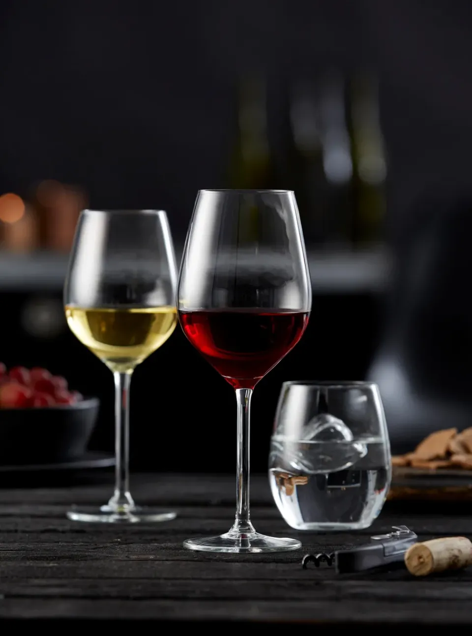 Lyngby Glas Juvel red wine glass 50 cl 4-pack, Clear Transparent Online