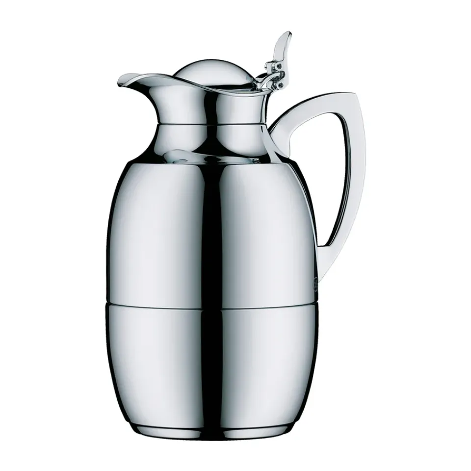 Alfi Juwel thermal jug 1 l, Chrome plated stainless steel Silver-coloured Clearance
