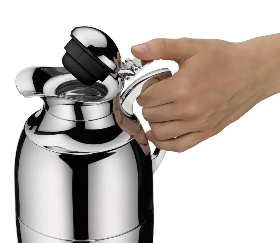 Alfi Juwel thermal jug 1 l, Chrome plated stainless steel Silver-coloured Clearance