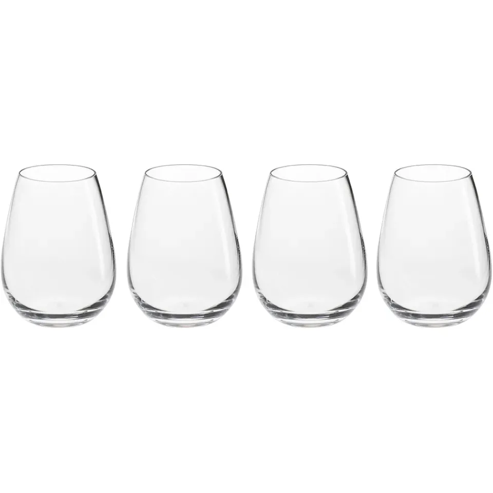 Scandi Living Karlevi drinking glass 4-pack, 33 cl Transparent Outlet
