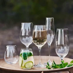 Scandi Living Karlevi drinking glass 4-pack, 33 cl Transparent Outlet