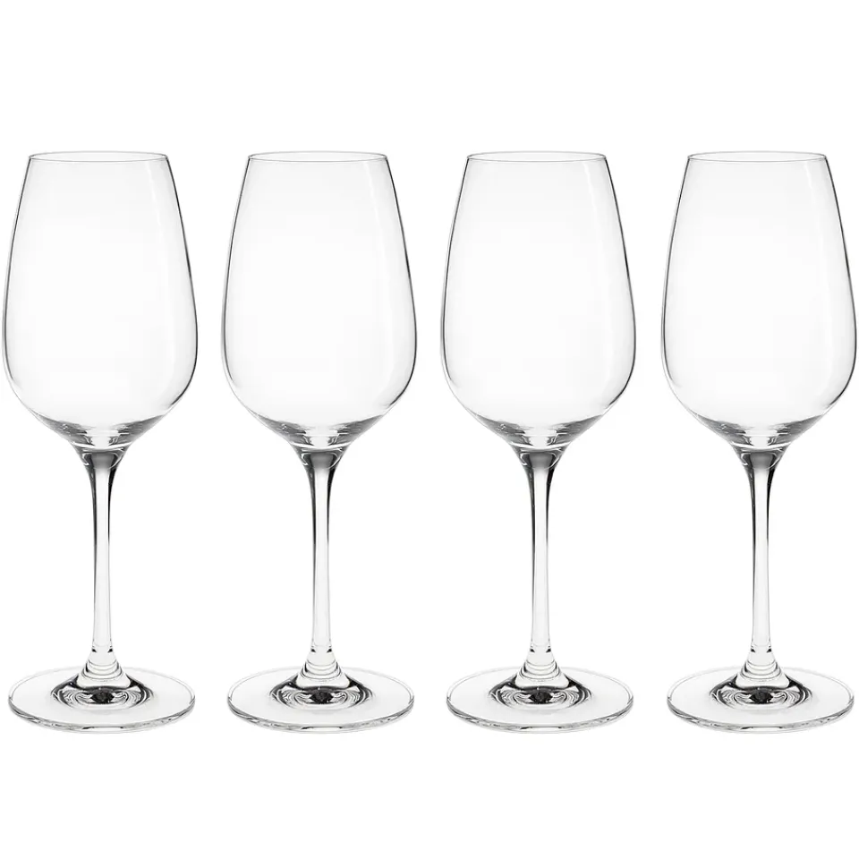 Scandi Living Karlevi white wine glass 4-pack, 34 cl Transparent Online