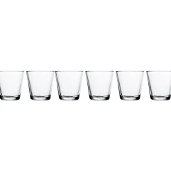 Iittala Kartio water glass 21 cl 6-pack, clear Transparent New