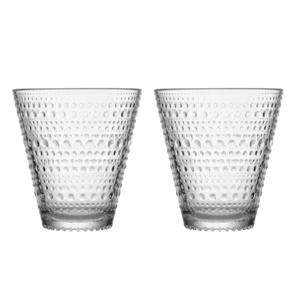 Iittala Kastehelmi glass 30 cl 2-pack, clear Transparent