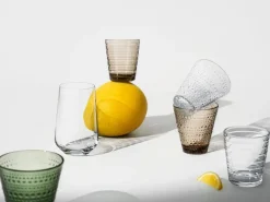 Iittala Kastehelmi glass 30 cl 2-pack, clear Transparent