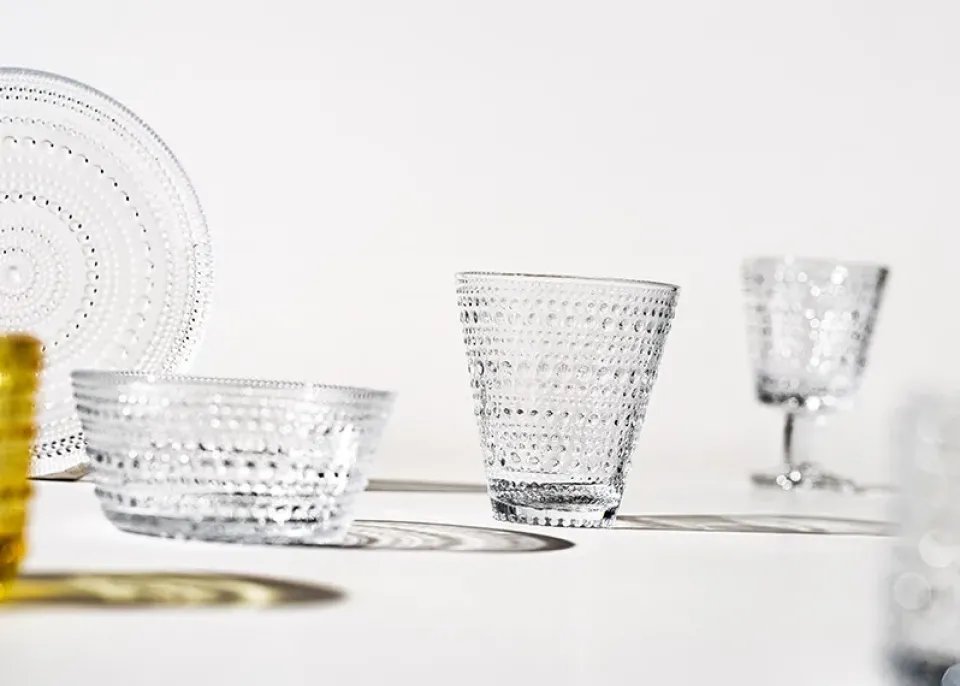 Iittala Kastehelmi glass 30 cl 2-pack, clear Transparent