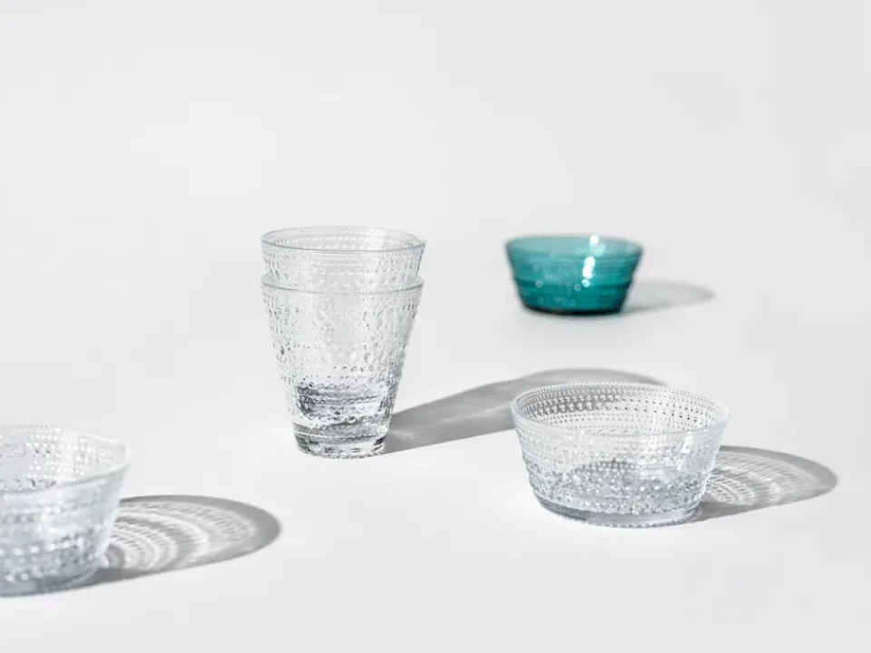 Iittala Kastehelmi glass 30 cl 2-pack, clear Transparent