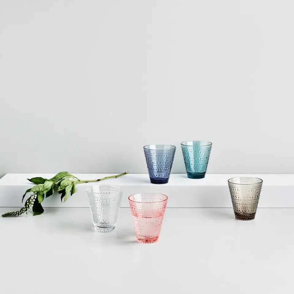 Iittala Kastehelmi glass 30 cl 2-pack, clear Transparent