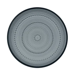 Iittala Kastehelmi plate small Ø24.8 cm, dark Grey Online