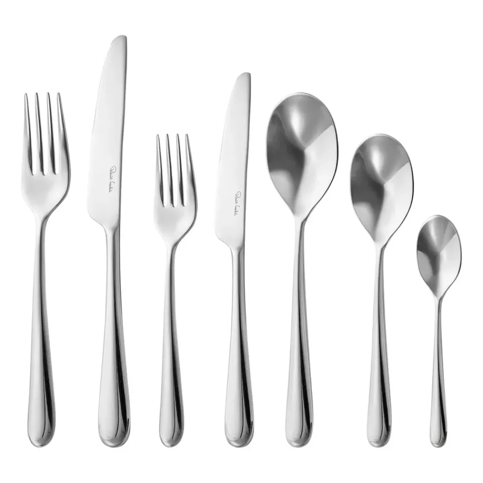 Robert Welch Kingham Bright cutlery, 84 pieces Silver-coloured Best